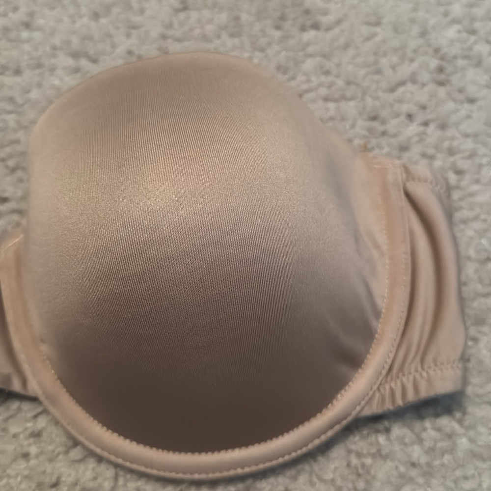 Self Expressions By Maidenform Strapless Bra Size 38D Color Nude - Picture 4 of 11